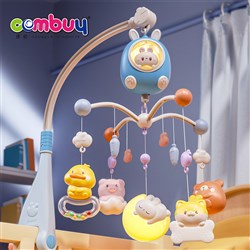 KB024667 KB024668 - Hanging toys electric crib bed bell baby musical mobile with light